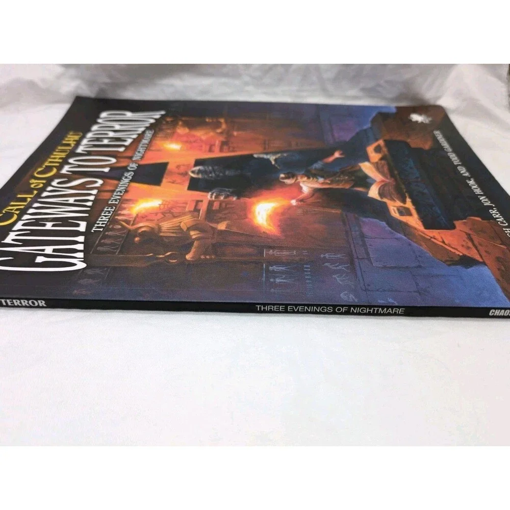 Call Of Cthulhu Gateways To Terror Three Evenings Of Nightmare RPG Sourcebook